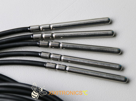 Kabel silikonowy PT1000 Platynowy czujnik temperatury Rtd Seria PT-RTD