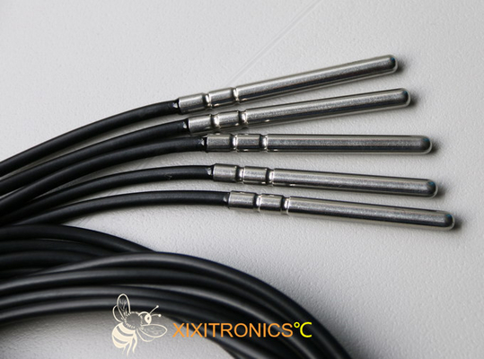 Kabel silikonowy PT1000 Platynowy czujnik temperatury Rtd Seria PT-RTD