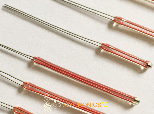 1KΩ-2,3 MΩ Szklana sonda Szklana sonda Termistor NTC Seria MF60 Termistor NTC 3950