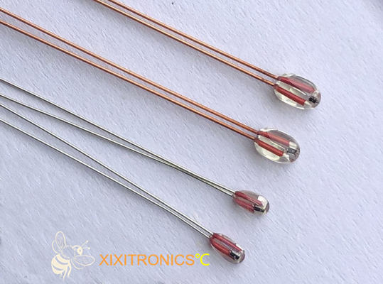 Radial Glass Sealed NTC Thermistor serii MF57