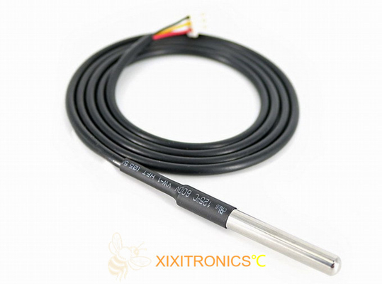 OD6.0mm Wyjście cyfrowy czujnik temperatury DS18B20 dla pojazdów serii MFT-4401
