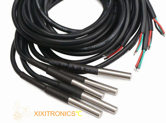 OD6.0mm Wyjście cyfrowy czujnik temperatury DS18B20 dla pojazdów serii MFT-4401